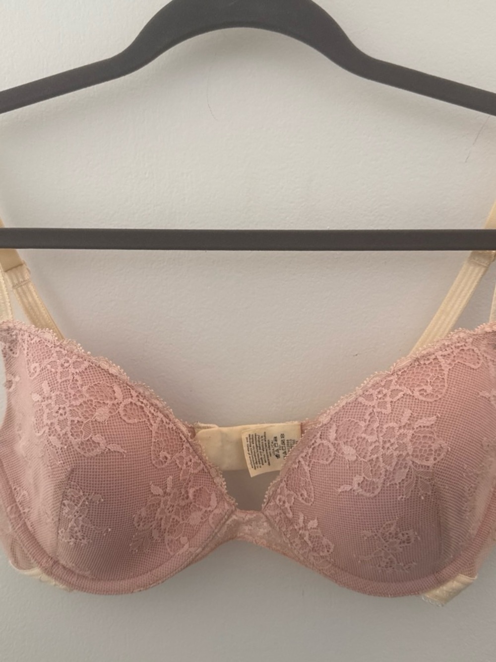 Calvin Klein Blush Lace Underwire Bra